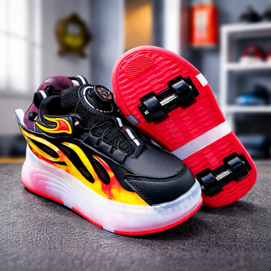 صورة سكيت شوز يجمع بين المشي واللعب